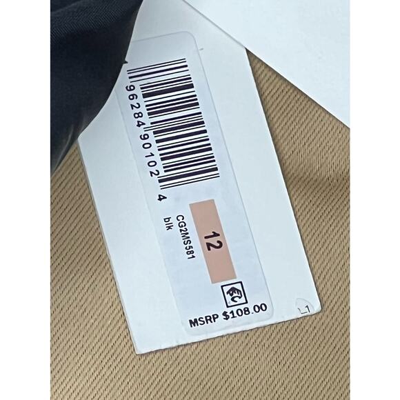 Calvin Klein Over The Shoulder Wrap Around One Piece Swim Suit 12 Black - Picture 5 of 7